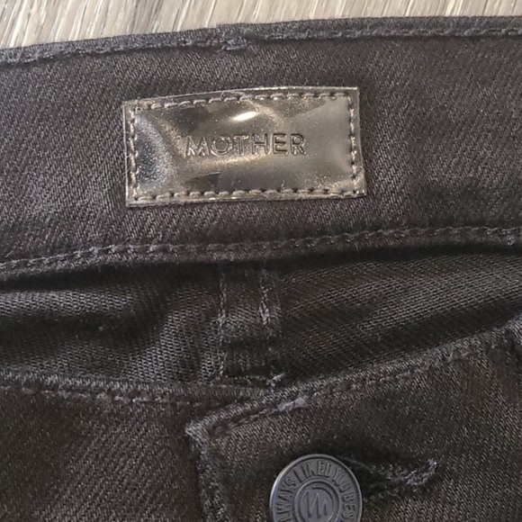 MOTHER The Looker A Modern Spy Black Jeans 25 - Picture 12 of 12